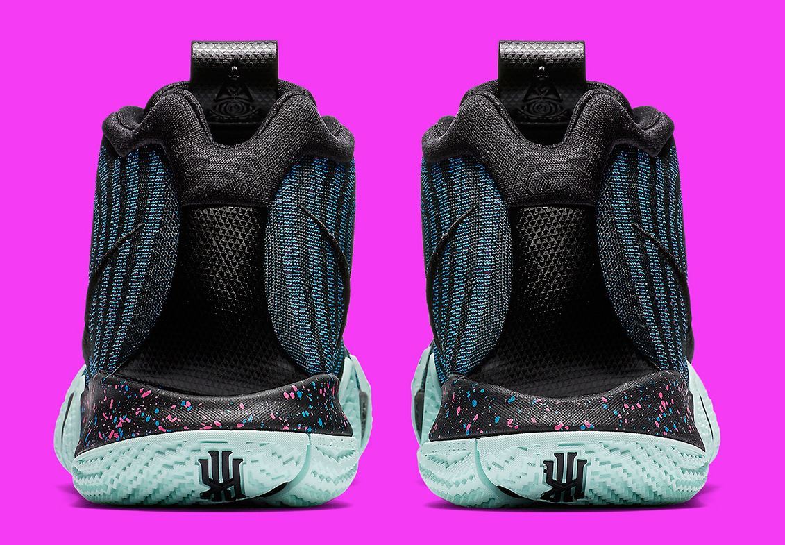 kyrie 4 black fuchsia